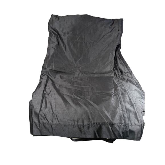 ROYAL VELVET! A PAIR OF LUXURIOUS BLACK RAW SATIN FINISH BLACKOUT DRAPES! 2 PC! - Picture 3 of 10